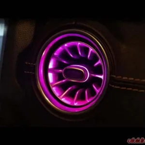 American Modified Turbo Air AC Vent With Ambient Light Jeep Wrangler JK 2007-2018 - Image 2