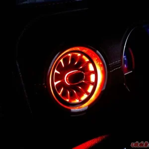 American Modified Turbo Air AC Vent With Ambient Light Jeep Wrangler JK 2007-2018 - Image 5