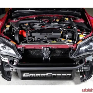GrimmSpeed Black Piping Front Mount Intercooler Kit - Image 4