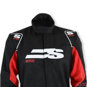 Simpson XL Black/Red/White Airspeed Suit - Image 4