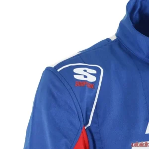 Simpson Large Blue/Red/White Airspeed Suit - Image 5