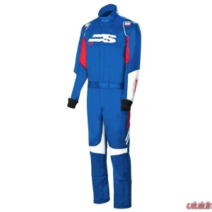Simpson XL Blue/Red/White Airspeed Suit - Image 1