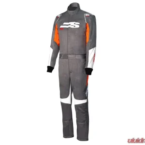 Simpson XXL Alloy/Orange/White Airspeed Suit - Image 1