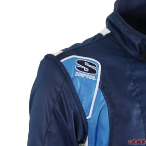 Simpson XL Navy/Bush Blue/White Supercoil DNA P1 Suit Alloy - Image 5