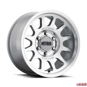 Method Race Wheels MR703 Bead Grip 17x8.5 8x6.5 0mm Machined - Clear Coat - Image 1