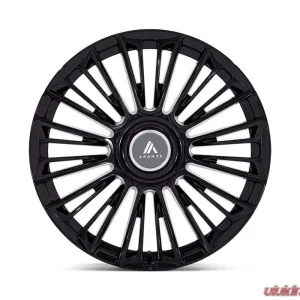 Asanti AB049 Premier Wheel 22x9.5 6x135/6x139.7 25 Gloss Black - Image 3