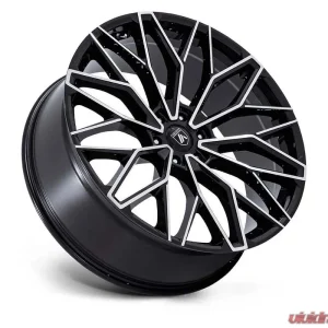 Asanti AB050 Mogul 6 Wheel 22x9.5 6x139.7 25 Gloss Black w/Machined Face - Image 2