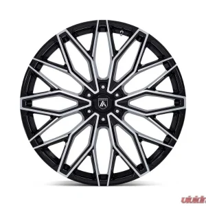 Asanti AB050 Mogul 6 Wheel 24x10 6x135 30 Gloss Black w/Machined Face - Image 3