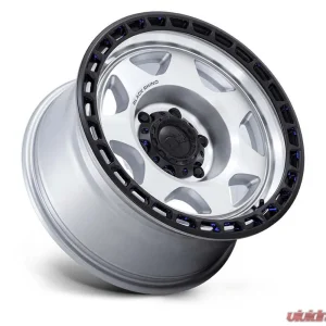 Black Rhino Wheels BR018 Voyager Wheel 17x8.5 6x139.7 -10 Silver Machined Face w/Matte Black Lip - Image 2