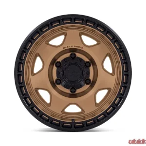 Black Rhino Wheels BR018 Voyager Wheel 17x8.5 5x127 | 5x5 0 Matte Bronze w/Matte Black Lip - Image 3