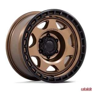 Black Rhino Wheels BR018 Voyager Wheel 17x8.5 5x127 | 5x5 -10 Matte Bronze w/Matte Black Lip - Image 1