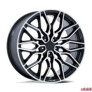 Niche Wheels NC277 Calabria 5 Wheel 20x9 5x112 20 Gloss Black Machined - Image 1