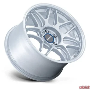 MOTEGI Racing MR158 Tsubaki Wheel 18x10.5 5x120 25 Hyper Silver w/Machined Lip - Image 2