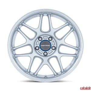 MOTEGI Racing MR158 Tsubaki Wheel 18x8.5 5x108 42 Hyper Silver w/Machined Lip - Image 3