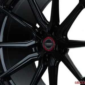 Vossen HF-3 Wheel 20x10 5x127 | 5x5 -18mm Super Deep Gloss Black - Image 4