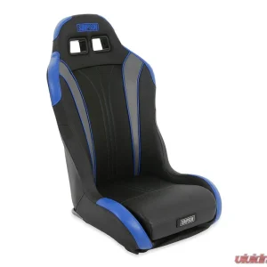 Simpson Racing Vortex II Off-Road Suspension Seat - Black | Blue - Image 3