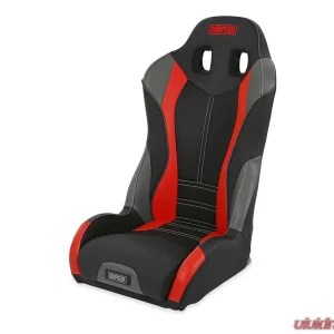 Simpson Racing Pro Sport Off-Road Suspension Seat - Black | Red | Gray - Image 1