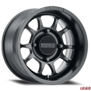 Method Race Wheels MR409 Bead Grip 15x10 6x5.5 0mm Matte Black - Image 1