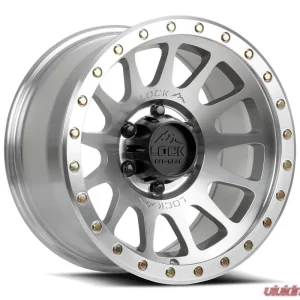 Lock Off-Road Olympus Wheel 18x9 6x139.7 +1mm Matte Black w/ Matte Black Ring - Image 1