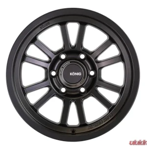 Konig Hypertrail HT1 Wheel 17x9 5x127 | 5x5 -12 Matte Black - Image 3