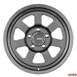 Konig Hypertrail HT2 Wheel 17x8.5 6x139.7 -6 Gloss Anthracite - Image 2