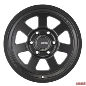 Konig Hypertrail HT2 Wheel 17x8.5 6x139.7 -6 Matte Black - Image 2
