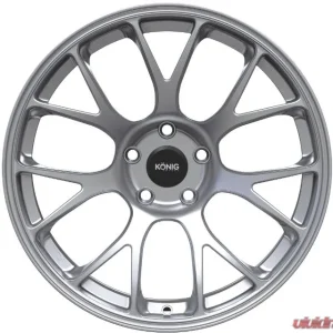 Konig F1M Wheel 18x11 5x120 44 Ash Silver - Image 2