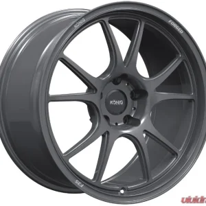 Konig F3S Wheel 18x12 5x114.3 20 Satin Charcoal - Image 1