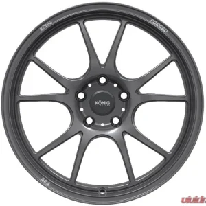 Konig F3S Wheel 18x8.5 5x114.3 35 Satin Charcoal - Image 3