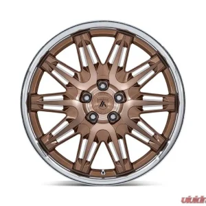 Asanti ABL-47 Imperator Wheel 20x10.5 5x114.3 Bronze Machined w/Bronze Tint & SS Lip - Image 3