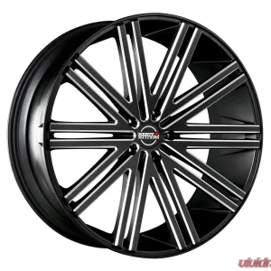 Heavy Hitters HH11 Wheel 22x10.5 5x112 38 Satin Black w/CNC Machined Accents - Image 1