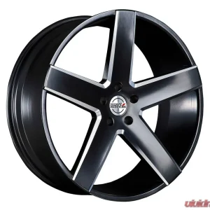 Heavy Hitters HH15 Wheel 22x10.5 5x114.3 38 Satin Black w/CNC Machined Accents - Image 1