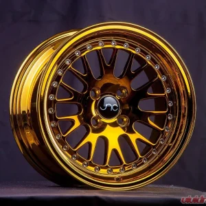 JNC JNC001 Wheel 18x9.5 5x100|5x114.3 25mm Gold Chrome - Image 1