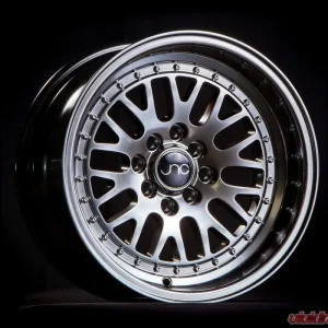 JNC JNC001 Wheel 15x8 4x100 0mm Hyper Black - Image 1