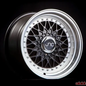 JNC JNC004 Wheel 16x8 4x100|4x114.3 25mm Matte Black Center / Machined Lip - Image 1