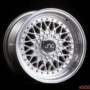 JNC JNC004 Wheel 16x9 4x100|4x114.3 25mm Silver Center / Machined Lip - Image 1
