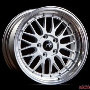 JNC JNC005 Wheel 18x10 5x120 22mm Silver Center / Machined Lip - Image 1