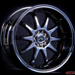 JNC JNC019 Wheel 18x8 5x100|5x114.3 27mm Black Chrome - Image 1