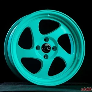 JNC JNC034 Wheel 16x8 4x100 25mm Matte Tiffany Blue - Image 1