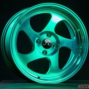 JNC JNC034 Wheel 17x8 5x114.3 30mm Transparent Green - Image 1