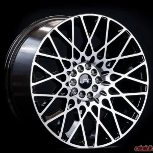 JNC JNC039 Wheel 18x9.5 5x100|5x114.3 35mm Black w/ Machined Face - Image 1