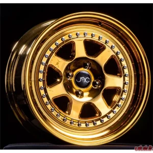 JNC JNC048 Wheel 17x8 4x100 30mm Gold Chrome - Image 1