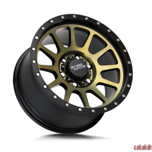 Off-Road Monster M10 Series Flat Black Machined Bronze Wheel 17x9 5x127 | 5x5 0mm - Image 2