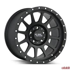 Off-Road Monster M10 Series Flat Black Wheel 17x9 5x127 | 5x5 0mm - Image 1