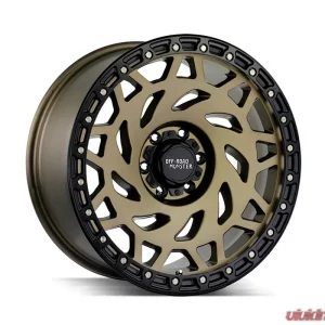 Off-Road Monster M50 Series Bronze w/ Black Ring Wheel 20x9.5 5x127 | 5x5 -12mm - Image 1