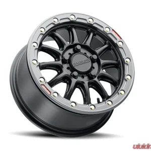 Raceline A14 Alpha Beadlock Black/Gunmetal Wheel 17x7 5x114.3mm +25mm - Image 2