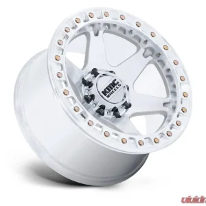 KMC KM238 VI Beadlock Wheel 20x10 -48mm Machined - Image 2