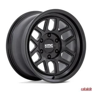 KMC KM446 Mesa Forged Monoblock Wheel 18x9 6x139.7 18mm Satin Black - Image 1