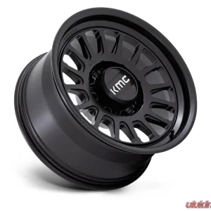 KMC KM447 Impact Forged Monoblock Wheel 17x8.5 6x139.7 -10mm Satin Black - Image 2