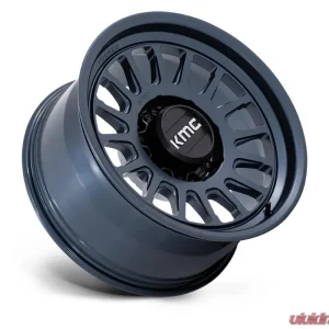 KMC KM447 Impact Forged Monoblock Wheel 18x9 6x139.7 -12mm Metallic Blue - Image 2